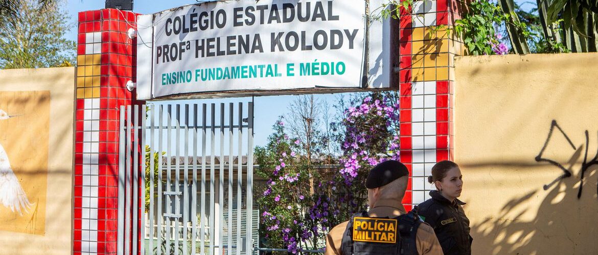 Atirador de escola no Paraná é encontrado morto em sua cela na cadeia