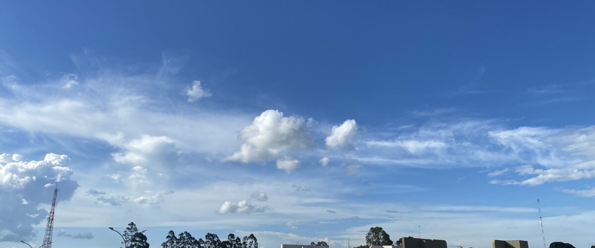 Céu limpo e temperaturas amenas marcam a terça-feira em MS