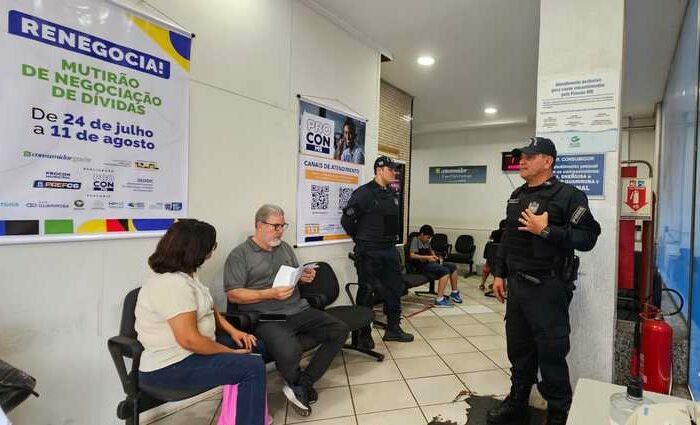 Procon/MS tem segurança reforçada durante todo período de atendimento