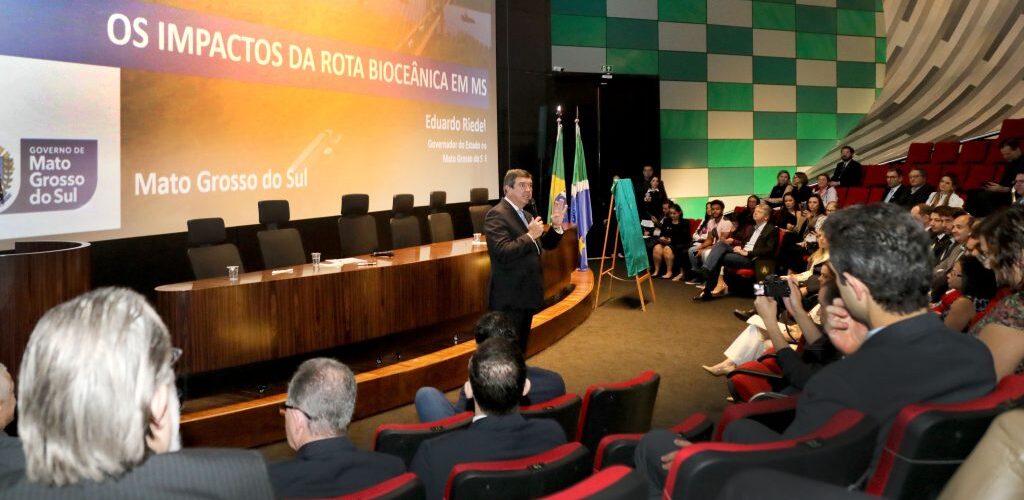 Governador de MS declara que Rota Bioceânica estará pronta em dois anos