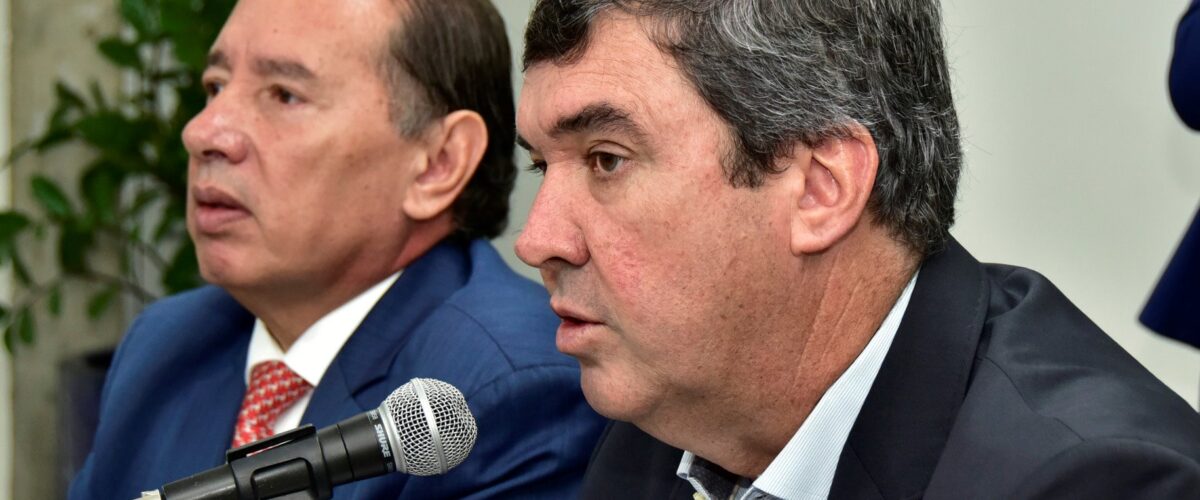 O presidente da Assembleia Legislativa recebeu o Governador do Estado para alinhar o projeto de investimentos para MS