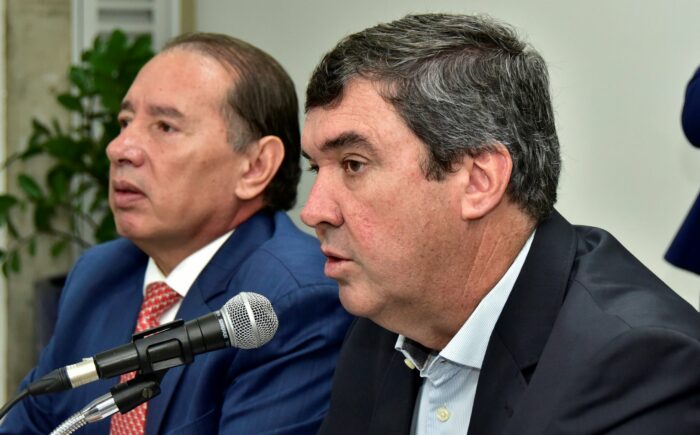 O presidente da Assembleia Legislativa recebeu o Governador do Estado para alinhar o projeto de investimentos para MS