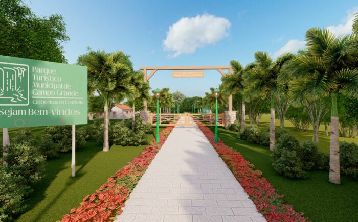 Com investimento de R$ 9,5 milhões, Campo Grande terá Parque Turístico Municipal na região da cachoeira do ceuzinho