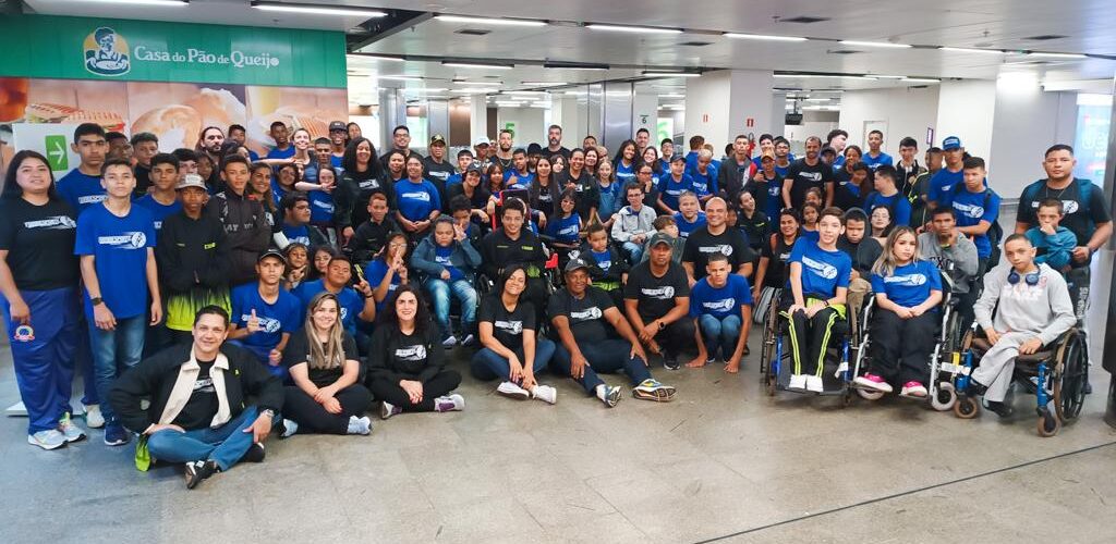 Seleção de MS embarca para disputar a etapa regional das Paralimpíadas Escolares em Brasília