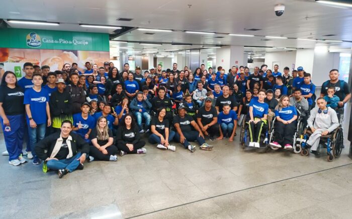 Seleção de MS embarca para disputar a etapa regional das Paralimpíadas Escolares em Brasília