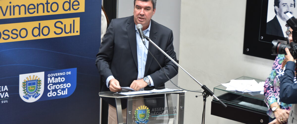 Eduardo Riedel autoriza o repasse de R$ 48 milhões em emendas parlamentares destinados a melhorias do estado