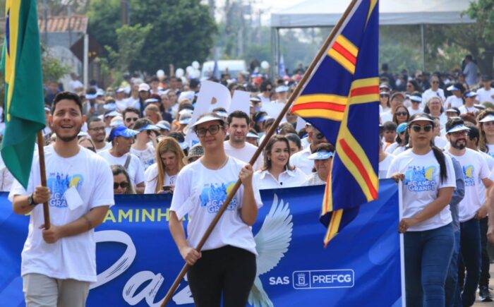 Prefeitura realiza a 16ª edição da Caminhada da Paz no bairro Dom Antônio Barbosa nesta sexta-feira