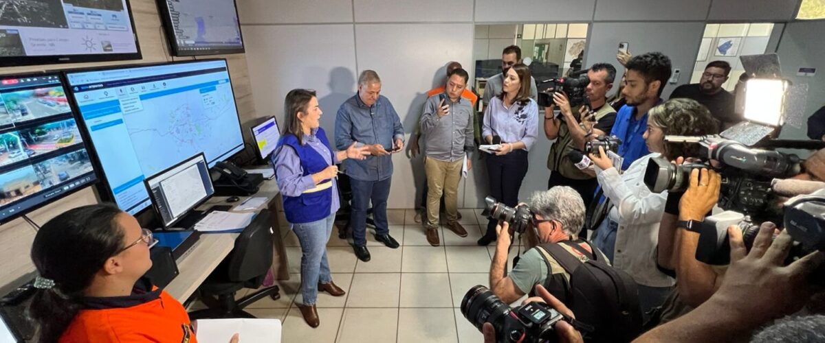 Prefeitura realiza ações em múltiplas frentes após temporal desta quinta-feira na capital