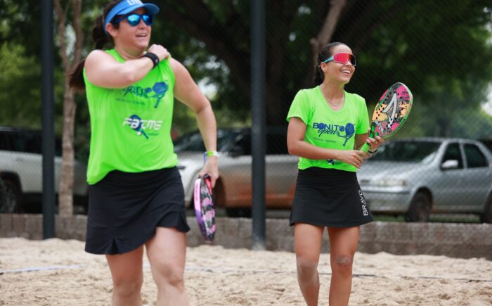 A quarta etapa do Circuito Sul-Mato-Grossense de Beach Tennis aconteceu neste domingo em Bonito