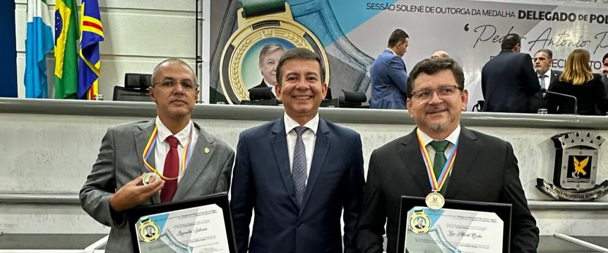 Medalha Pedro Antônio Pegolo homenageia Agentes de Segurança Pública