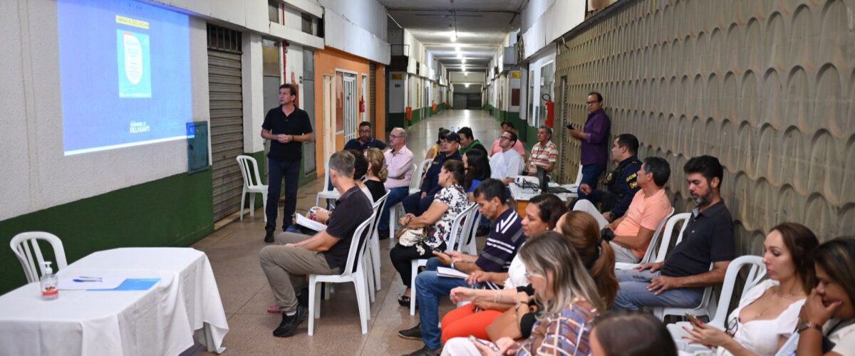 Vereador Coronel Villasanti reúne entidades e comerciantes para discutir Projeto de Lei Doação de Alimentos