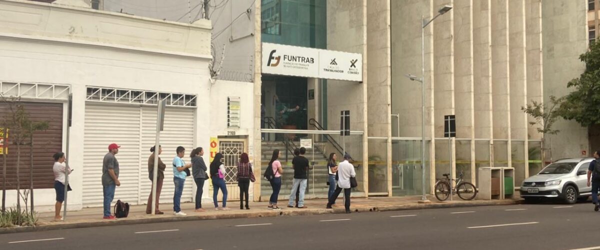 Funtrab inicia a semana com mais de 6,7 mil oportunidades de trabalho em Mato Grosso do Sul
