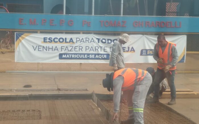 Escola Municipal Tomaz Ghirardelli ganha travessia elevada para garantir segurança dos alunos