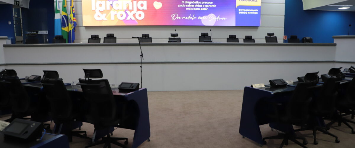 Câmara Municipal de Campo Grande terá painel eletrônico de votação