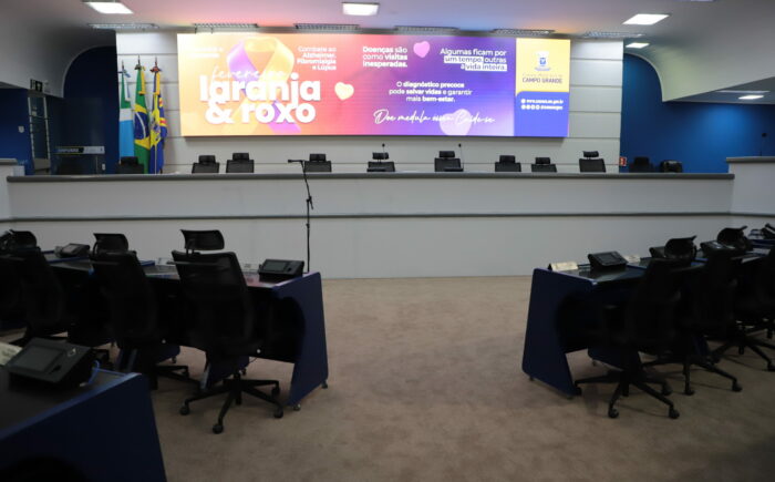 Câmara Municipal de Campo Grande terá painel eletrônico de votação