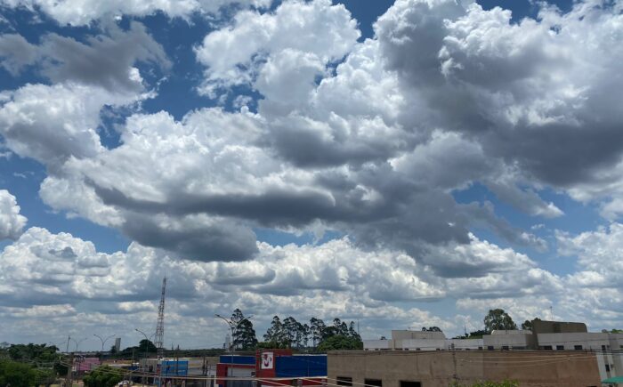 Probabilidade de chuvas para esta quarta-feira em todo Mato Grosso do Sul