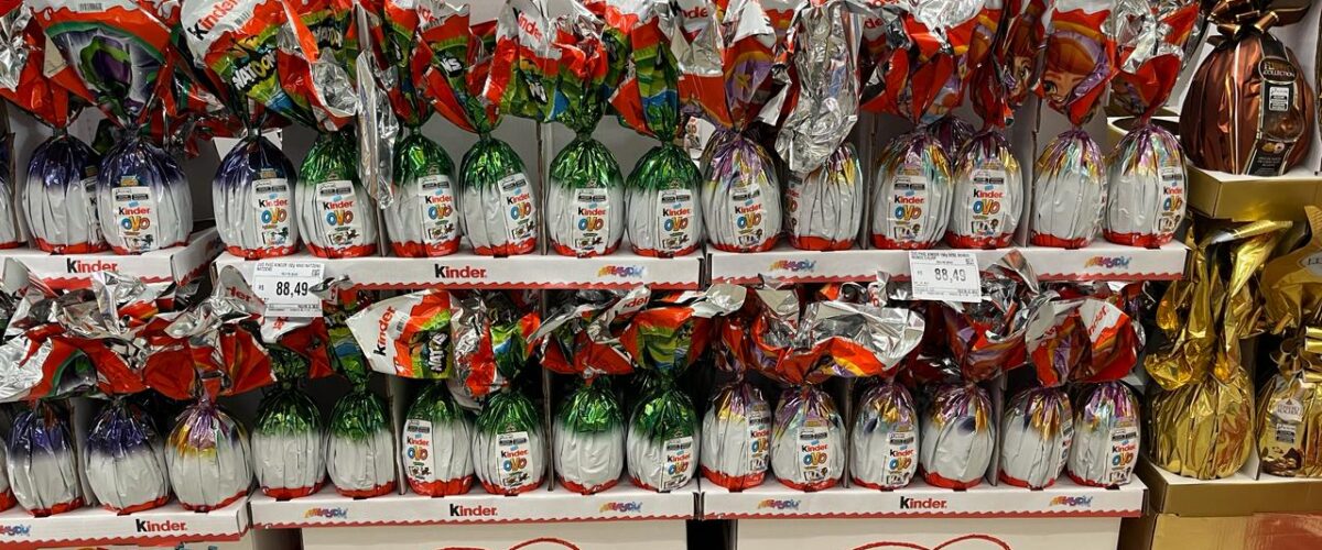 Variação de até 89% nos preços de produtos de Páscoa na Capital.