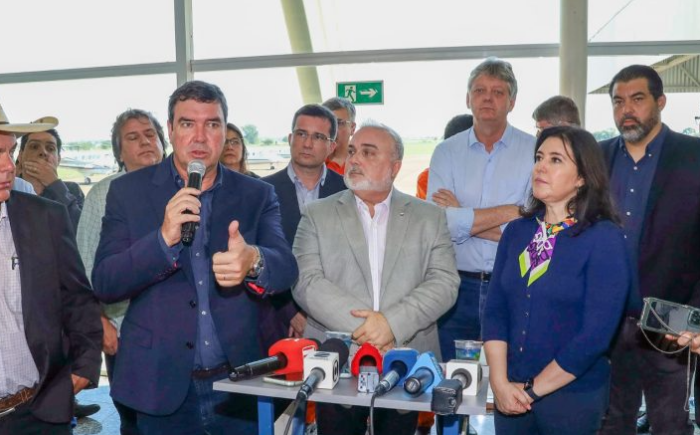 Expectativa: Governador, ministra e presidente da Petrobras visitam UFN3 em MS