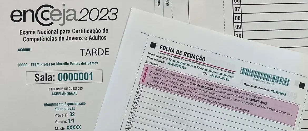 Prazo para justificar ausência no Encceja termina nesta sexta-feira