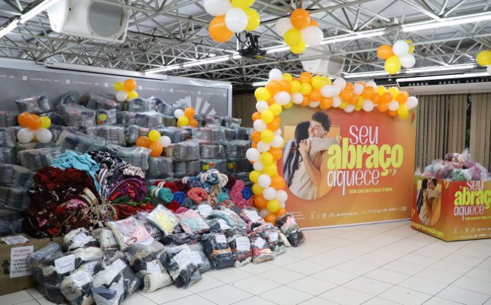 Seu Abraço Aquece: repleta de solidariedade e cooperação, campanha é encerrada nesta segunda