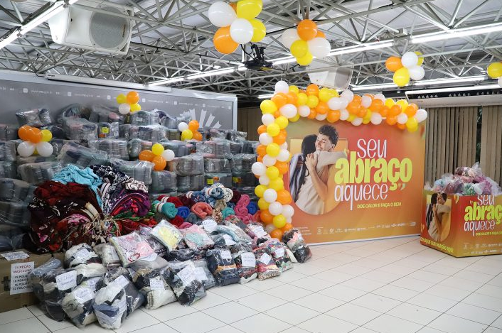 Seu Abraço Aquece: repleta de solidariedade e cooperação, campanha é encerrada nesta segunda