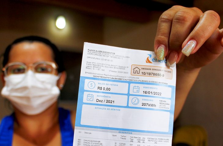 Beneficiários do “Energia Social: Conta de Luz Zero” tem até dezembro para fazer o recadastramento