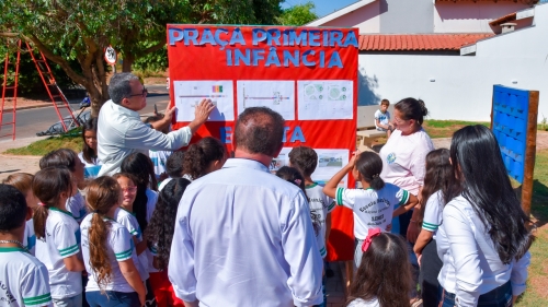 TCE-MS visita programa em prol da primeira infância em Alcinópolis