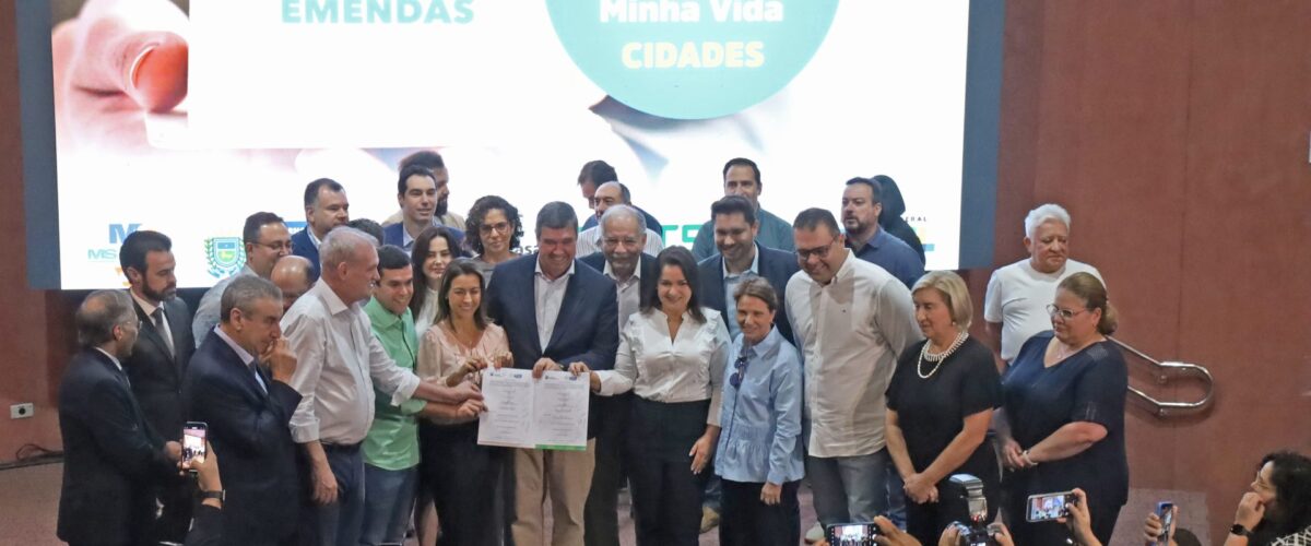 Governo do Estado lança programa “Bônus Moradia Emendas” para auxiliar famílias de Campo Grande e Dourados