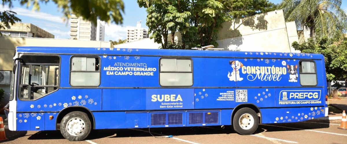 Ônibus da Subsecretaria do Bem-Estar Animal levará consultório veterinário móvel a diversas regiões da cidade