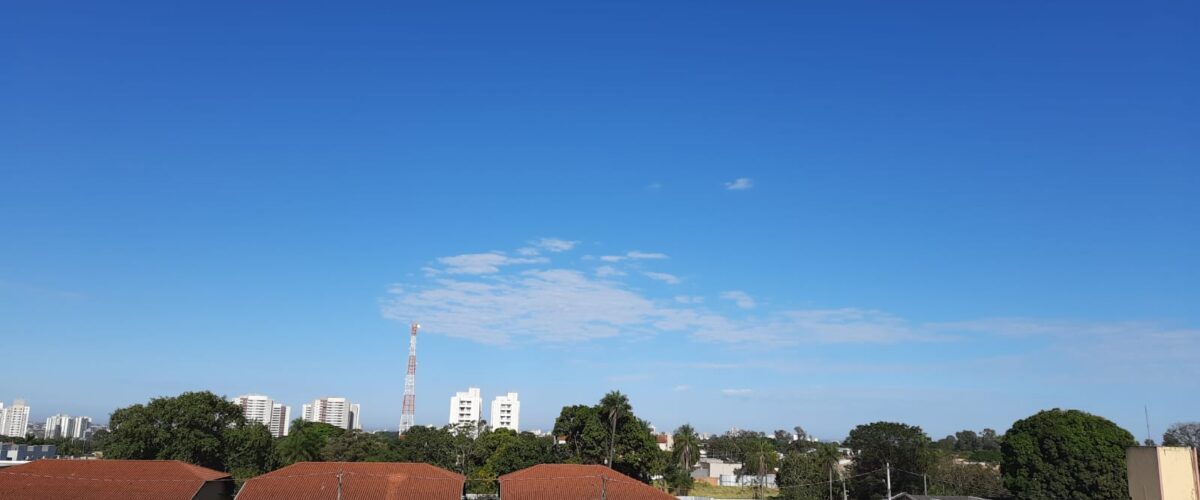 Terça-feira deve ser de tempo seco e quente em Mato Grosso do Sul, prevê o Cemtec