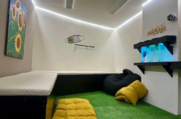 Bioparque Pantanal tem sala de acomodação sensorial reservado para autistas