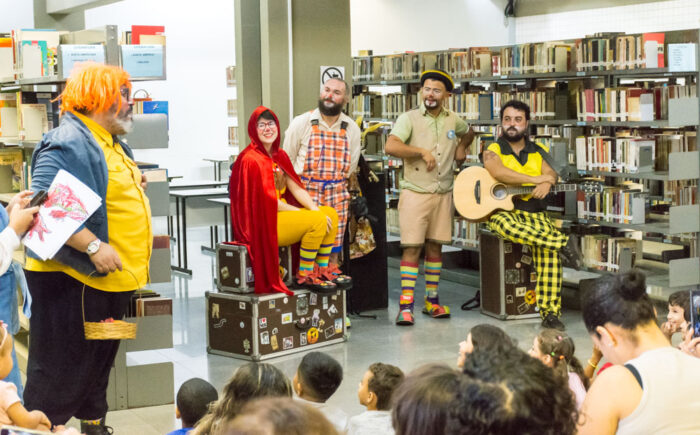 Férias na Biblioteca proporciona atividades diferentes para a criançada