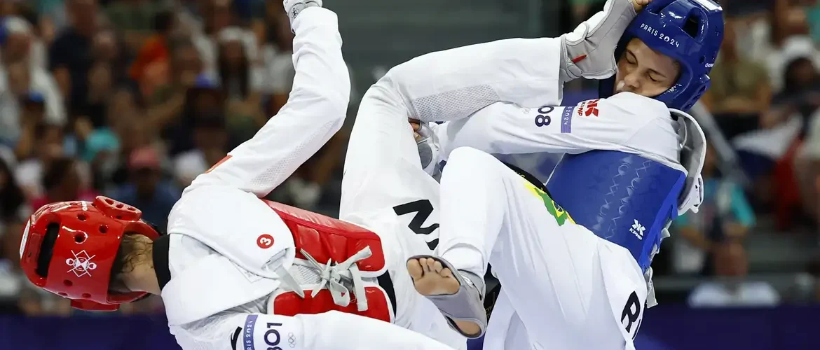 Maria Clara perde no Taekwondo, mas ainda tem chance para o bronze