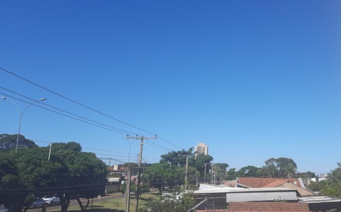 Semana termina com tempo seco e altas temperaturas em Mato Grosso do Sul