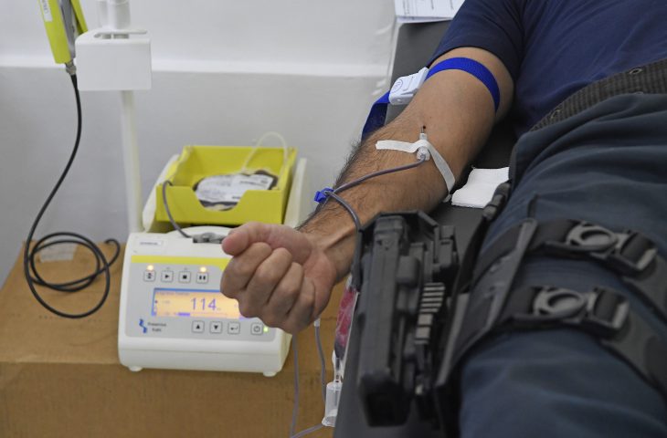 Doação de sangue na Sefaz bate recorde e coleta 162 bolsas em dois dias