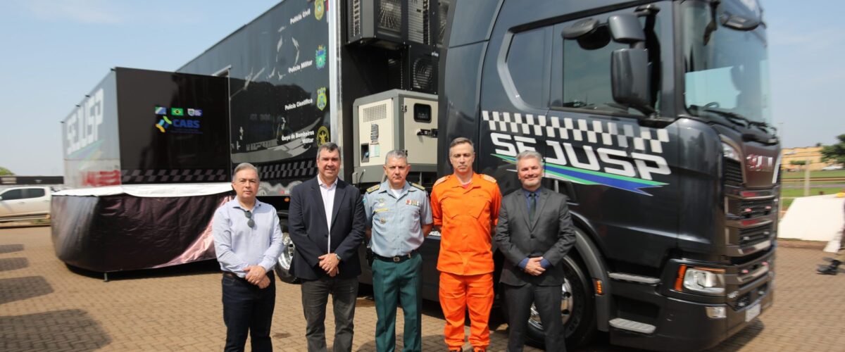 Carreta da Saúde: Governo de MS entrega unidade para atendimento dos servidores da segurança pública