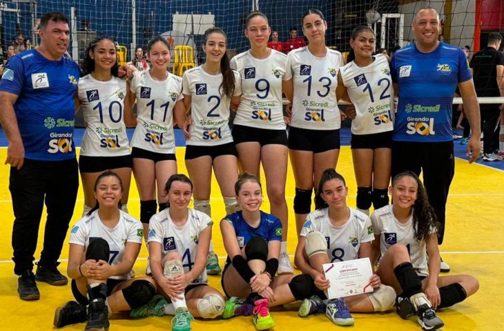 Campo Grande Vôlei é bronze no Brasileiro Interclubes de Vôlei Sub-16
