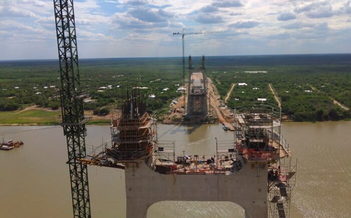 Ponte da Rota Bioceânica avança e população vive expectativa do crescimento