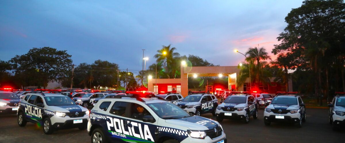 “Operação Boas Festas” da PMMS tem início com a entrega de 70 novas viaturas