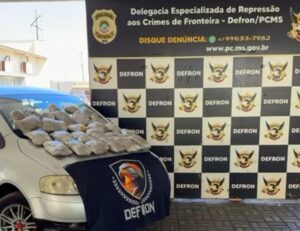 Homem preso com 12 kg de skunk afirma que droga era para “uso pessoal”