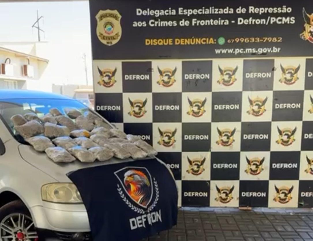 Homem preso com 12 kg de skunk afirma que droga era para “uso pessoal”