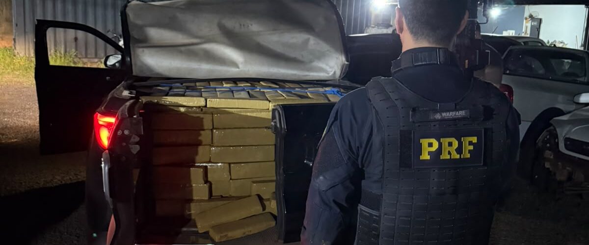 PRF apreende mais de 1,2 tonelada de maconha e recupera veículo roubado em Campo Grande