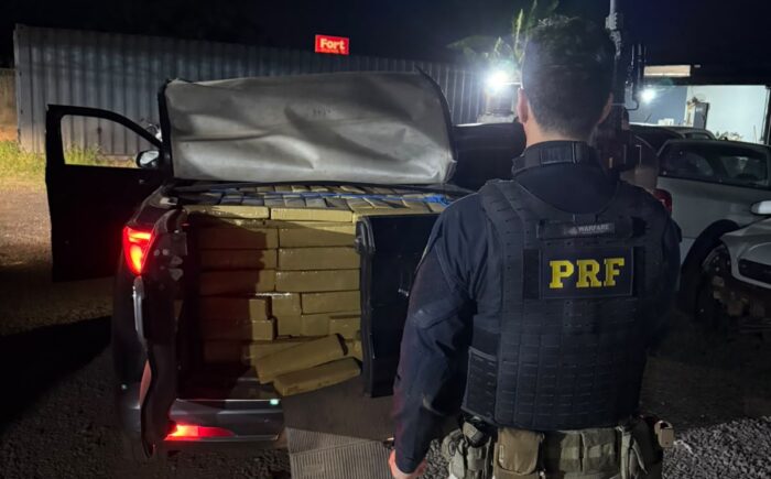 PRF apreende mais de 1,2 tonelada de maconha e recupera veículo roubado em Campo Grande
