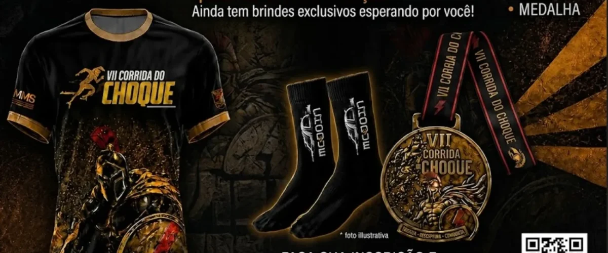 7ª Corrida do Choque reúne atletas em Campo Grande com provas de 5 km e 10 km