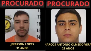Polícia divulga imagens de dois foragidos investigados pela morte de jovem em Dourados