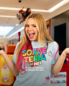 Mel Slime traz experiência da Sorveteria da Mel para Campo Grande neste fim de semana